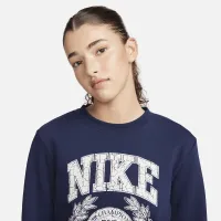 Nike Sportswear Club Fleece женская Crew-Neck свитшот синий