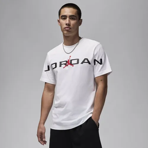 Nike Jordan чоловічі футболка колір білий