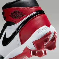 Nike Jordan 1 Mid Little/Big детские Cleats цвет красный