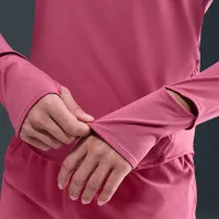Nike Swift жіноча Dri-FIT UV 1/4-Zip Running Top колір фіолетовий