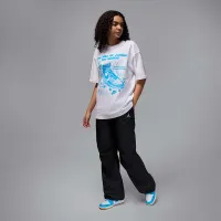 Nike Air Jordan 1 Low женская Кроссовки цвет белый
