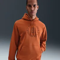 NikeCourt Heritage чоловічі Dri-FIT French Terry Tennis Pullover Толстовка з капюшоном колір коричневий