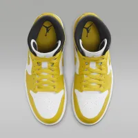 Nike Air Jordan 1 Mid женская Кроссовки цвет белый