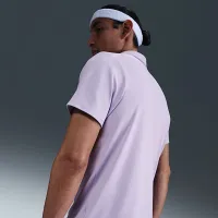 NikeCourt Advantage чоловічі Dri-FIT Tennis Polo колір фіолетовий
