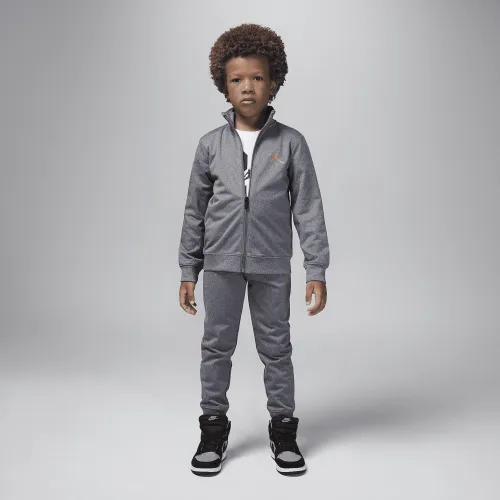 Nike Jordan Take Flight цвет черный and Gold Tricot набор Little Kids Tracksuit цвет серый