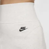 Nike Sportswear Tech Fleece женская С высокой Талией Mini юбка цвет серый
