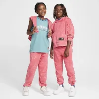 Nike Culture of баскетбольные Big детские Fleece баскетбольные Pants Pink