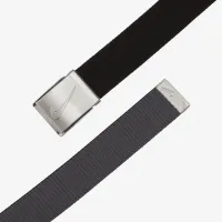 Nike мужские Reversible Stretch Web для гольфа Belt цвет черный
