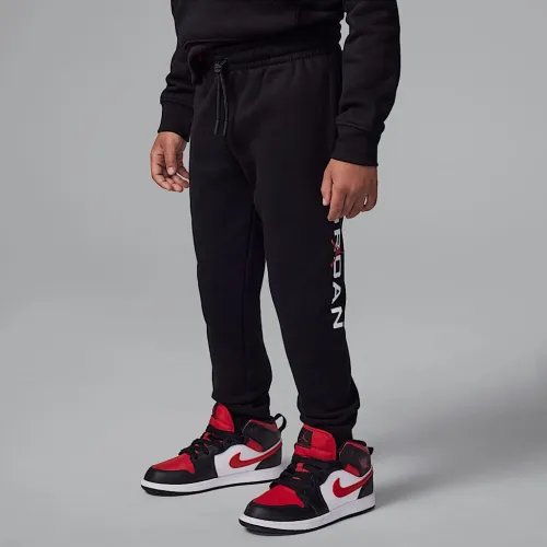Nike Jordan Little дитячі Baseline Fleece Pants колір чорний