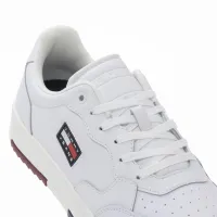 Кроссовки Tommy Jeans Essential Retro Leather Half Cleat EM0EM00899-YBR - Белые