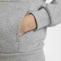 Nike Sportswear Club Fleece Big детские Толстовка с капюшоном цвет серый