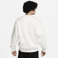 Nike Solo Swoosh мужские Fleece Crew цвет белый