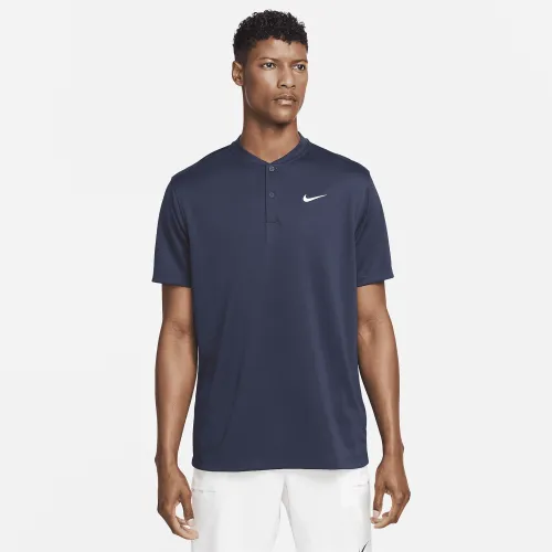 NikeCourt Dri-FIT чоловічі Tennis Blade Polo блакитний