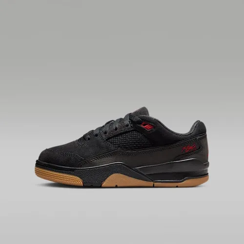 Nike Jordan Flight Court Big дитячі Кросівки колір чорний