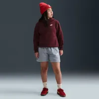 Nike Sportswear Club Fleece Big детские Pullover Толстовка с капюшоном (Extended Size) цвет красный