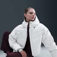 Nike Sportswear Swoosh Series женская Therma-FIT оверсайз Down Puffer Куртка цвет белый