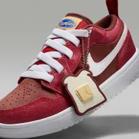 Nike Jordan 1 Low Alt SE Little детские Кроссовки цвет коричневый