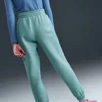 Nike Sportswear Club Fleece Big детские Loose Pants цвет зеленый