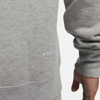 Nike NOCTA мужские баскетбольные Толстовка с капюшоном цвет серый