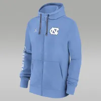 North Carolina Tar Heels Sideline Team Issue мужские Nike College Full-Zip Толстовка с капюшоном синий