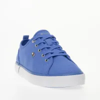 Кроссовки Tommy Hilfiger Vulc Canvas FW0FW08063-C30 - Голубые