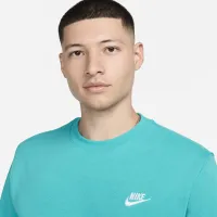 Nike Sportswear Club Fleece мужские Crew цвет зеленый