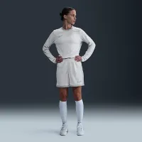 Nike Academy жіноча Dri-FIT Soccer шорти колір сірий
