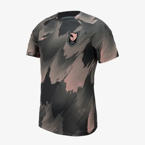 Angel City FC мужские Nike NWSL Pre-Match Top цвет серый