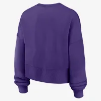 LSU Phoenix Arch женская Nike College Pullover Crew цвет фиолетовый