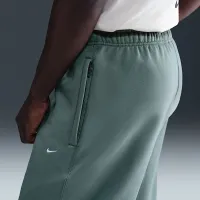 Nike Solo Swoosh чоловічі Cuffed Fleece Pants колір сірий