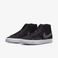 Nike SB Blazer Court Mid Premium Skate Кросівки колір чорний