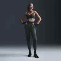 Nike Therma-FIT One жіноча З високою талією 7/8 Joggers колір зелений