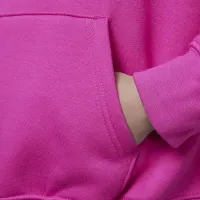 Nike Jordan Brooklyn Essentials Big детские Pullover Толстовка с капюшоном Pink