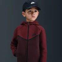 Nike Sportswear Little детские Tech Fleece 2-Piece Full-Zip набор цвет красный