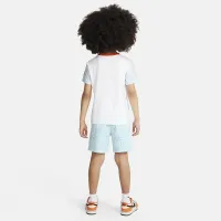 Nike Sportswear Create Your Own Adventure Little детские футболка and шорты набор синий