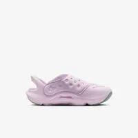Nike Aqua Swoosh Little дитячі босоніжки колір фіолетовий
