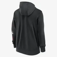 Atlanta Falcons Club мужские Nike NFL Full-Zip Толстовка с капюшоном цвет черный