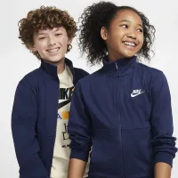 Nike Sportswear Club Big детские Full-Zip Knit Куртка синий