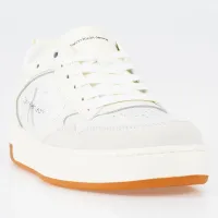 Кросівки Calvin Klein Basket Cupsole Low Leather Mono YW0YW00876-02X - Білі