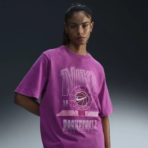 Nike жіноча Short-Sleeve баскетбольні футболка колір фіолетовий