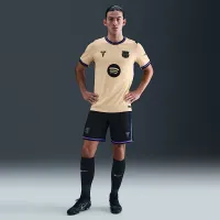 Nike FC Barcelona 2025/26 Match Away чоловічі Kobe Dri-FIT ADV Soccer Authentic Jersey колір коричневий