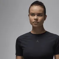 Nike Jordan Sport жіноча Bodycon Performance Top колір чорний