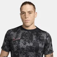 Nike Academy Pro мужские Dri-FIT Soccer Short-Sleeve Graphic Top цвет серый