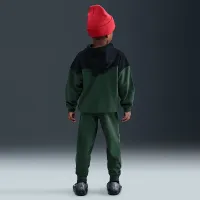 Nike Sportswear Little дитячі P.E. Blocked Pullover Толстовка з капюшоном and Pants комплект колір зелений