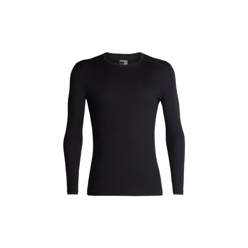 Icebreaker Merino 200 Oasis Long Sleeve Crewe 104365001BLK