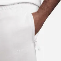 Nike Solo Swoosh чоловічі Open-Hem Fleece Pants колір коричневий