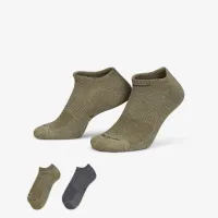 Nike Everyday Plus Cushioned No-Show носки (2 пары) многоцветный