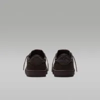 Nike Jordan 1 Low x Travis Scott Little дитячі Кросівки колір коричневий