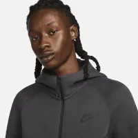 Nike Sportswear Tech Fleece Windrunner мужские Full-Zip Толстовка с капюшоном цвет серый
