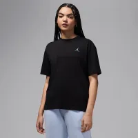 Nike Jordan жіноча Graphic футболка колір чорний